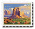 Priority Mail $8.95 Stamps 2022 Monument Valley-Scenic Landscape, Priority Mail Rate