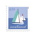 Postcard Rate Stamps 2023 Sailboats-Nautical Theme, Postcard Rate