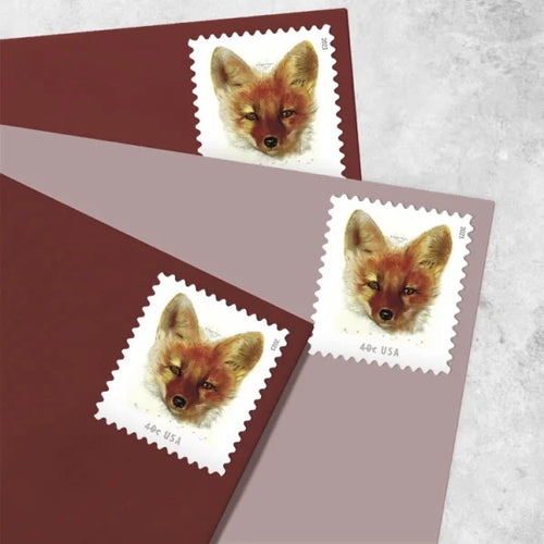 40¡é Stamps 2023 Red Fox-Wildlife Series, First-Class Rate