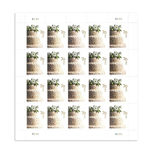 First Class Stamps 2014 Wedding Cake-Wedding Invitation, 70¡é Postage