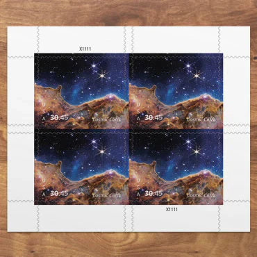 $9.85 Stamps 2024 Pillars of Creation-Astronomy Collection, High Value Postage