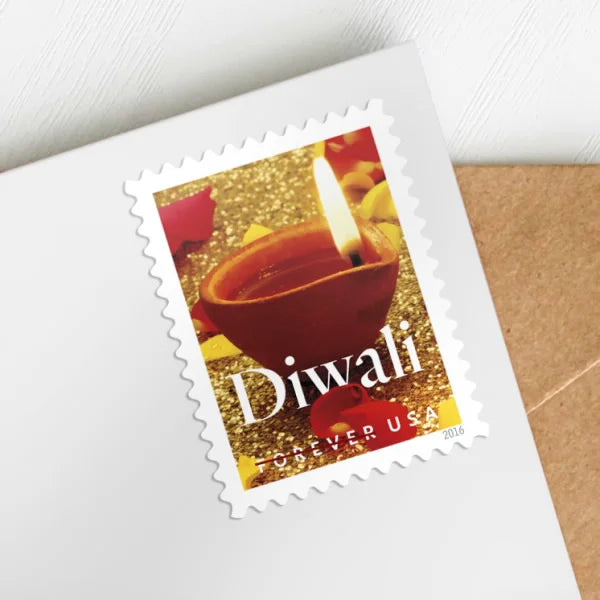Forever Stamps 2016 Diwali-Festival Greeting, Holiday Celebration, First-Class Postage