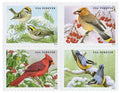 Forever Stamps 2016 Songbirds in Snow-Seasonal Wildlife, First-Class Postage