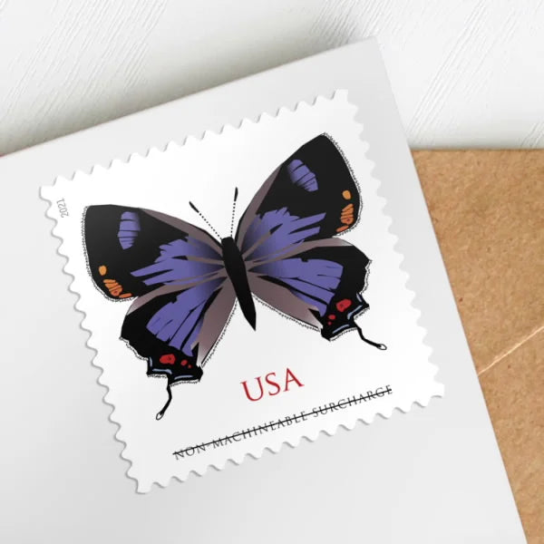 $1.12 Stamps 2021 Colorado Hairstreak Butterfly-Non-Machinable Surcharge, First-Class Rate