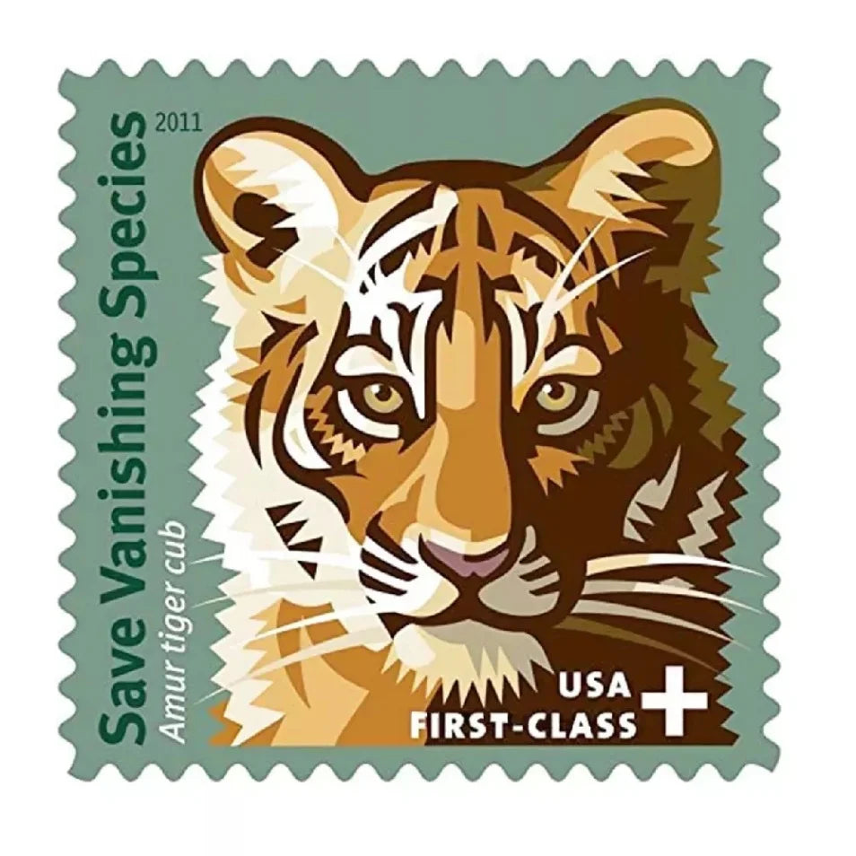 85¡é Save Vanishing Species Stamps 2011-Conservation Cause, First-Class Rate