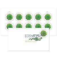 Global Forever Stamps 2017 Green Succulent-Nature Series, International Postage