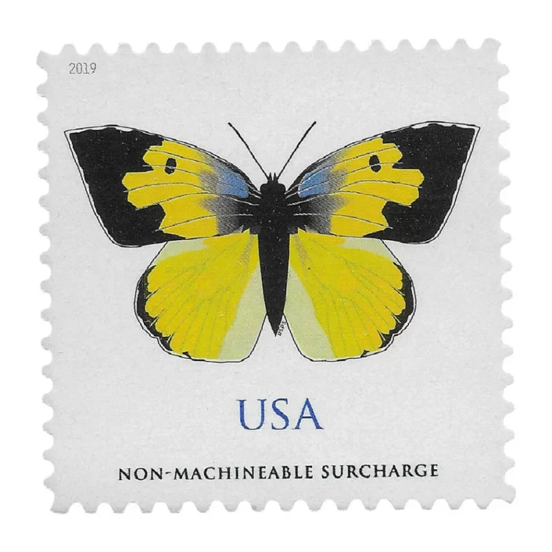 $1.12 Stamps 2019 California Dogface Butterfly-Non-Machinable Surcharge, First-Class Rate