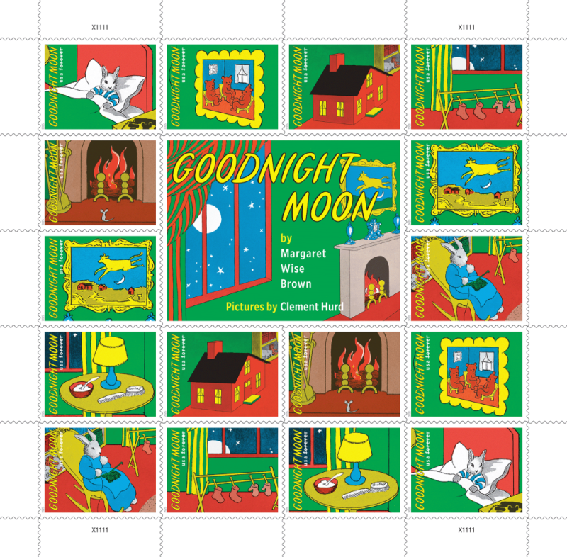 Goodnight Moon Forever Stamps-78¡é | Ideal for Postcards, Letters, and Gifts
