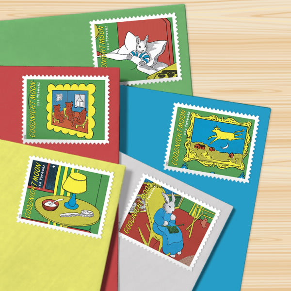 Goodnight Moon Forever Stamps-78¡é | Ideal for Postcards, Letters, and Gifts