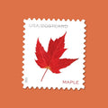Postcard Rate Stamps 2025 Autumn Leaves-Nature Series, First-Class Rate