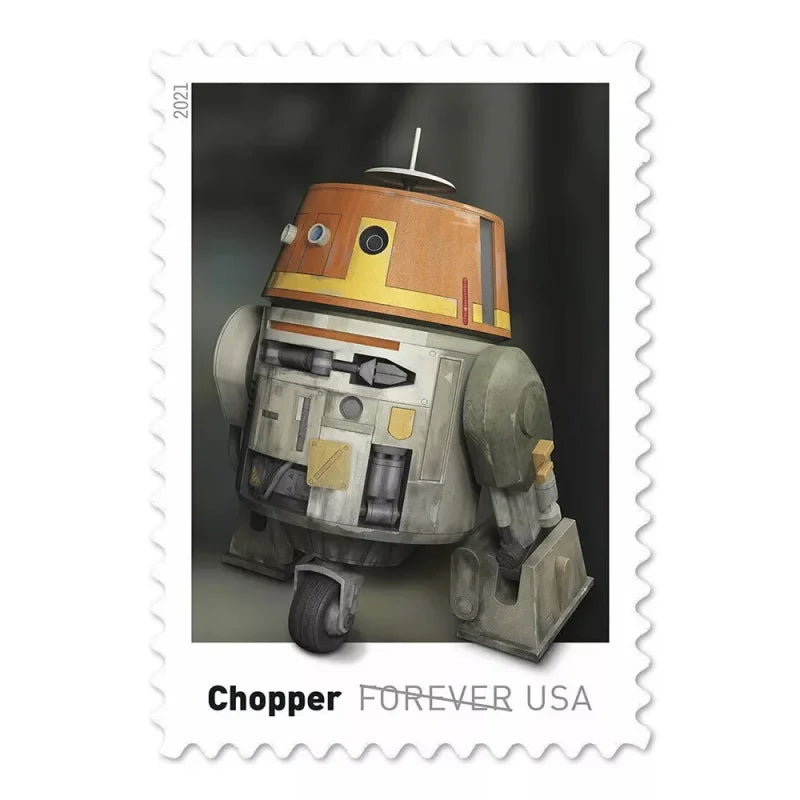 Forever Stamps 2021 Star Wars Droids-BB-8, First-Class Postage