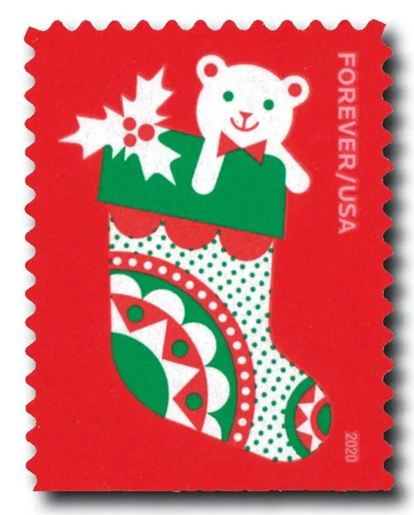 Forever Stamps 2020 Holiday Delights-Seasonal Celebration, First-Class Postage