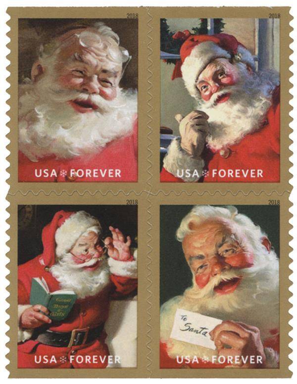 Forever Stamps 2018 Sparkling Holidays-Holiday, First-Class Postage