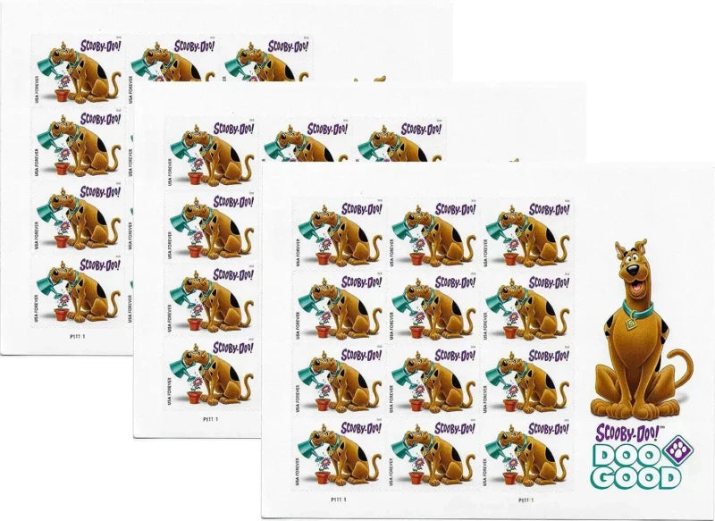 Forever Stamps 2018 Scooby-Doo-Classic Cartoon Collection, First-Class Postage