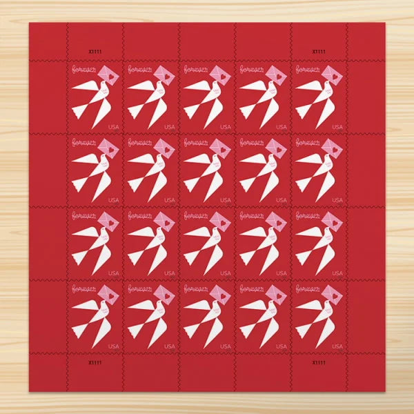 Forever Stamps 2024 Love Series-Love & Celebration, First-Class Postage