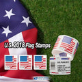 Forever Stamps 2018 U.S. Flag-Patriotic Symbol, First-Class Postage