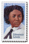 Forever Stamps 2022 Edmonia Lewis-Black Heritage Series, Commemorative Issue, First-Class Postage