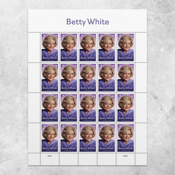 Forever Stamps 2025 Betty White-Commemorative Issue, First-Class Postage