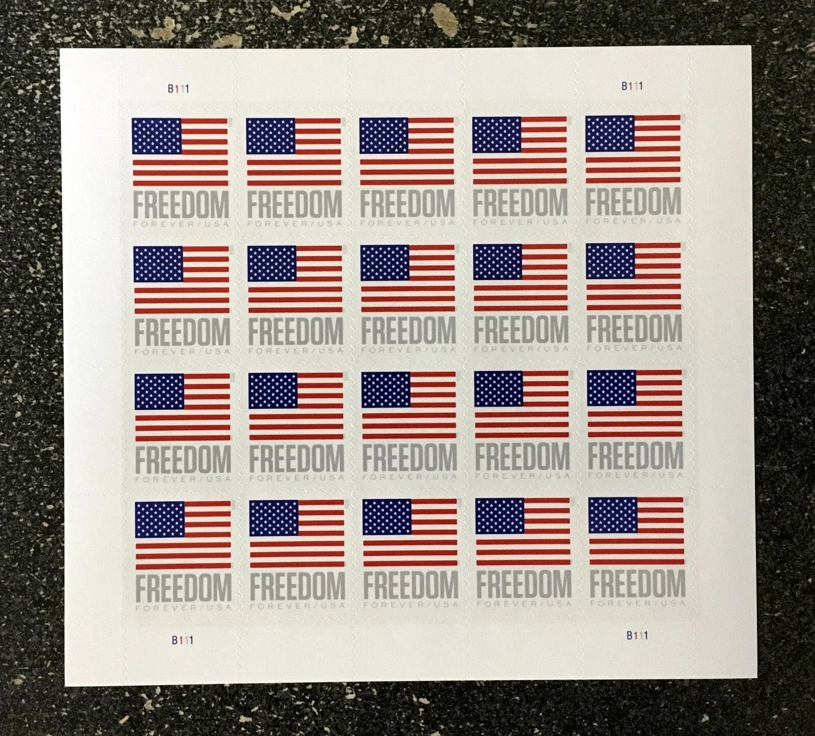 Forever Stamps 2023 U.S. Flag-Modern Patriotic Symbol, First-Class Postage