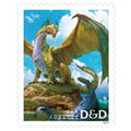 Forever Stamps 2024 Dungeons & Dragons-Cultural Heritage Collection, First-Class Postage