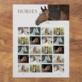 Forever Stamps 2024 Horses-Nature Series, First-Class Postage