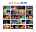 Forever Stamps 2024 Carnival Nights-First-Class Postage
