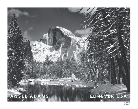 Forever Stamps 2024 Ansel Adams Photography-Art Collection, First-Class Postage