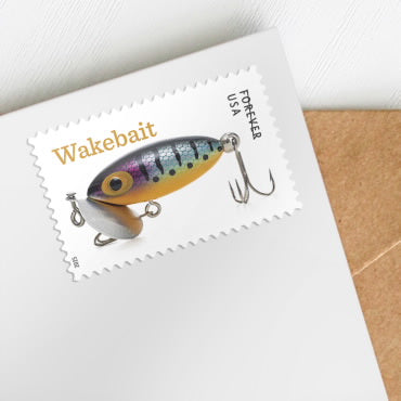 Forever Stamps 2025 Freshwater Fishing Lures-Outdoor Recreation, First-Class Postage