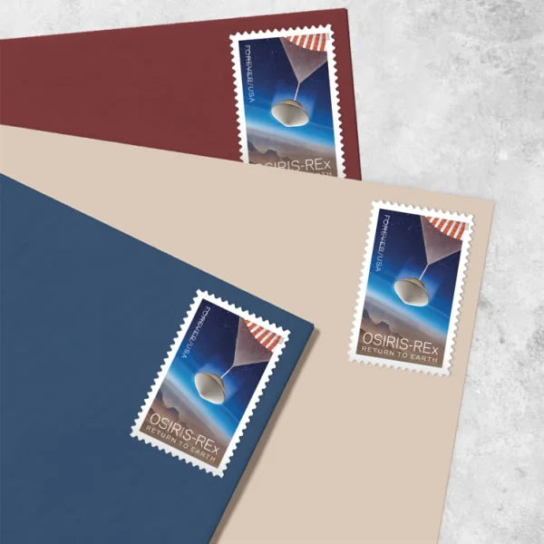 Forever Stamps 2023 OSIRIS-REx Return to Earth-Space Exploration, First-Class Postage