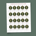 Forever Stamps 2025 Army-250 Years of Service, Honor & Service, First-Class Postage