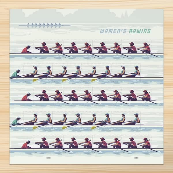 Forever Stamps 2022 Women¡¯s Rowing-Commemorative Issue, First-Class Postage