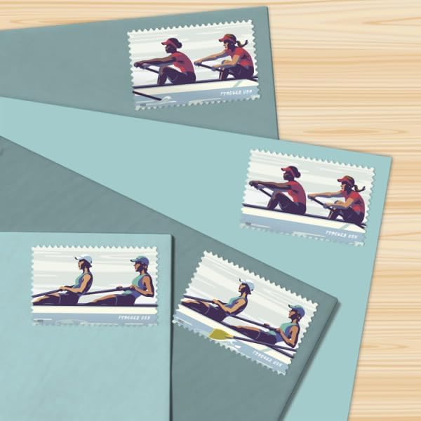 Forever Stamps 2022 Women¡¯s Rowing-Commemorative Issue, First-Class Postage